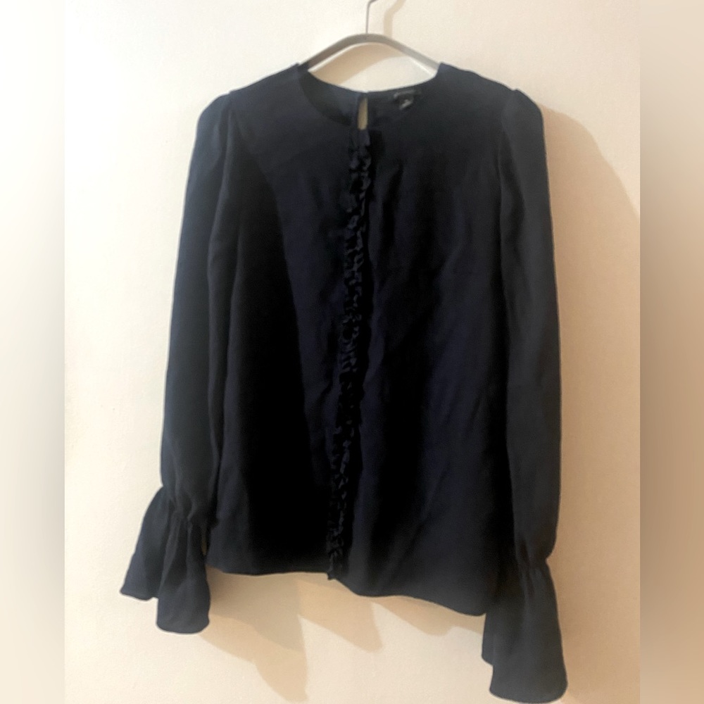 Ann Taylor Navy Blue/ Dark Blue blouse